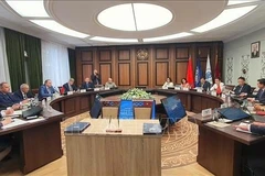 An overview of the seminar co-chaired by Professor, Academician Chau Van Minh, President of the Vietnam Academy of Science and Technology, and Vladimir Karanik, Chairman of the Presidium of the National Academy of Sciences of Belarus. (Photo: VNA)