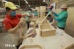 Wood and wood products are among the commodities with export value exceeding 1 billion USD in 11 months. (Photo: VNA)