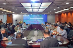 An overview of the international seminar, themed “Building resilience against online frauds and scams in Southeast Asia: Spotlight on Vietnam". (Photo: VNA)