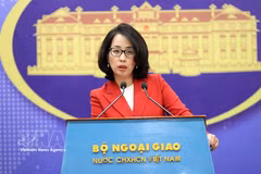 Spokesperson of the Ministry of Foreign Affairs Pham Thu Hang (Photo: VNA)