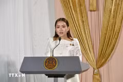 Thai Prime Minister Paetongtarn Shinawatra (Photo: Xinhua/VNA)