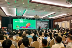 An overview of the 60th meeting of the Asia Pacific Network Information Centre (Photo: VietnamPlus)