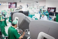 The first two robot-assisted heart surgeries in Thailand’s public health system performed at Rajavithi Hospital. (Photo: nationthailand.com)