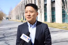 Professor Qu Qiang from Minzu University of China, in an interview granted to the Vietnam News Agency. (Photo: VNA)