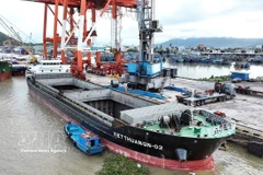 All Vietnamese-flagged vessels will enjoy at least 10% reduction in pilotage service fees. (Photo: VNA) 