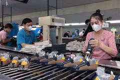 Ha Tay Shoes has secured numerous export orders from the US and European markets. (Photo: VNA)