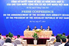 At the press conference to announce the State President’s decision on amnesty for the second round in 2025 (Photo: VNA)