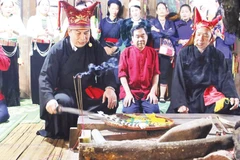 A ritual to welcome new year of Muong people in Phu Tho (Photo: nhandan.vn)