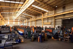 A bolt and screw factory in the Cam Khe Industrial Park, Phu Tho province. (Photo: VNA)