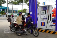 A refilling station of Petrolimex (Photo: VNA)