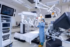 The FV Hospital in Ho Chi Minh City has equipped itself with the Da Vinci Xi, one of the world’s most advanced robotic surgical systems. (Illustrative photo: VNA)