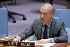 Minister-Counsellor Nguyen Hoang Nguyen, Chargé d'Affaires ad interim of the Permanent Mission of Vietnam to the UN (Photo: VNA)