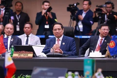 Prime Minister Pham Minh Chinh speaks at the 5th ASEAN – Australia Summit in Kuala Lumpur on October 28. (Photo: VNA)