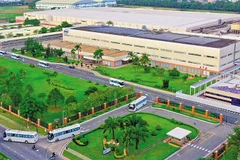 An overview of Intel Factory in Ho Chi Minh City's Saigon High-Tech Park (Source: baodautu.vn)