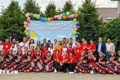 Participants in the 4th Vietnamese Language Summer Camp (Photo: VNA)