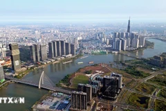 Vietnam's first International Financial Centre will be located in Ho Chi Minh City and Da Nang city. In the photo: A corner of Ho Chi Minh City – the country’s leading economic, cultural, and tourism hub. (Photo: VNA)