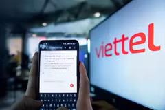 Viettel introduces a virtual assistant that makes it easier for users to look up information about newly established administrative units (Photo: Viettel)