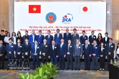 Delegates at the workshop to introduce a "Programme Loan for Green Transformation towards Green Growth and Climate Resilience”. (Photo: VNA)
