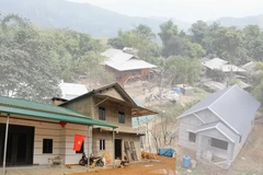 The number of newly built and repaired homes increases day by day (Photo: VNA)