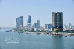 Many private enterprises have invested in the service and real estate sectors in Da Nang. (Photo: VNA)