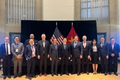 Delegates attending the Connect with Vietnam event (Photo: VNA)