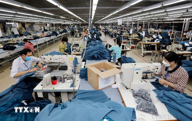 Textiles and garments are among Vietnam's exports to Angola. (Photo: VNA)