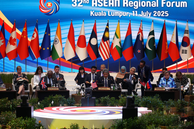 At the 32nd ASEAN Regional Forum in Kuala Lumpur. (Photo: VNA) vna-potal-amm-58-dien-dan-khu-vuc-asean-lan-thu-32-8143955-1.jpg