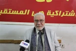 Salah Adly Abdelhafiz, General Secretary of the Egyptian Communist Party, grants an interview to the Vietnam News Agency. (Photo: VNA)