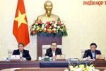 National Assembly Chairman Tran Thanh Man addresses the NA Standing Committee's 42nd session. (Photo: VNA)