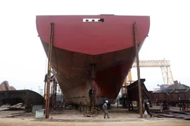 The domestic demand for new ships is projected to reach 16-41 vessels annually. (Photo: VNA)