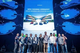 VinFast has signed a strategic partnership with six electric motorbike dealers in Indonesia, marking a new step in expanding its distribution network in one of the region’s and the world’s largest motorcycle markets. (Photo: VNA)