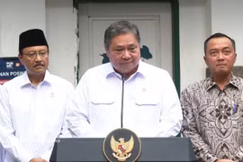 Coordinating Minister for Economic Affairs of Indonesia Airlangga Hartarto. Photo: (Photo: VNA) 
