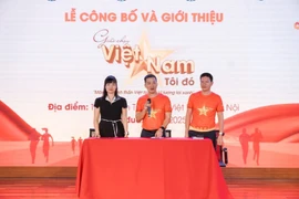 A press conference announcing the "My Vietnam 2025" race (Photo: laodong.vn)