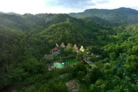  Meratus Geopark in South Kalimantan, Indonesia. (Photo: ANTARA) 