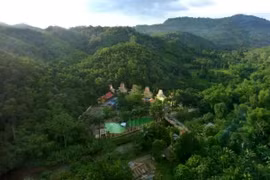  Meratus Geopark in South Kalimantan, Indonesia. (Photo: ANTARA) 