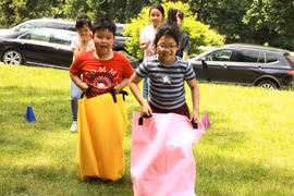 Children participate in the event (Photo: VNA)