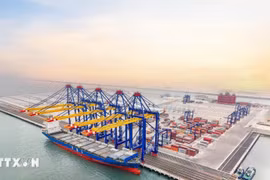 Hateco Hai Phong International Container Terminal (HHIT) (Photo: VNA)
