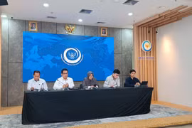 Indonesia's Director General of Marine Spatial Planning of KKP Kartika Listriana (center). (Photo: voi.id)