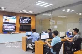 The data integration centre of Quang Ninh. The province plans Vietnam’s first free digital and knowledge-based economic zone. (Photo: VNA)