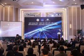 Delegates at the PPP dialogue- Partner, Innovate, Deliver evetn (Photo: VietnamPlus)