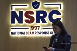 Malaysia's National Scam Response Centre (NSRC) at Menara 2 MCMC, Cyberjaya. (Photo: Straits Times)