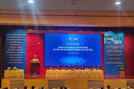Scientific seminar “Diplomacy in the Ho Chi Minh Era: 80 Years of Devoted Service to the Nation. (Photo: VietnamPlus) 
