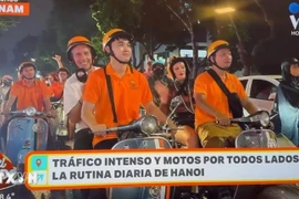 Screenshot from a feature report on Vietnam. (Photo:VNA) 