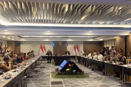 Indonesia's Coordinating Minister for Infrastructure and Regional Development, Agus Harimurti Yudhoyono, led a coordination meeting on airport service optimization in Bali on Thursday (January 23, 2025). (Photo: ANTARA) 