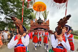 This year's Huung Kings’ Festival features a variety of unique activities that embody the heroic spirit of the Hùng Kings era while maintaining a connection to contemporary society. (Photo:VNA) 