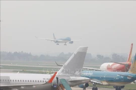 Sixty-five flights have been cancelled or rerouted on August 25 due to Typhoon Kajiki. (Photo: VNA)