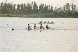 Asian Rowing Championships 2025 kick off in Hai Phong (Photo: VNA) 
