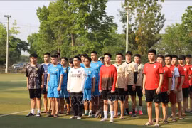 Vietnamese Student Football Tournament kicks off in Laos (Photo: VNA) 