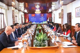 A view of the talks (Photo: VNA)