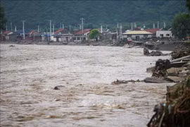 Torrential rains and flooding across northern China have killed dozens of people in Beijing and surrounding areas. (Photo: Xinhua/VNA)